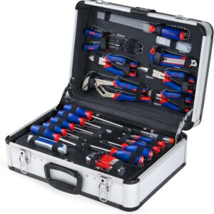 WORKPRO Walizka narzędziowa, aluminiowa, 119 części